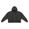 Felpa con cappuccio unisex boxy in pile vintage wash