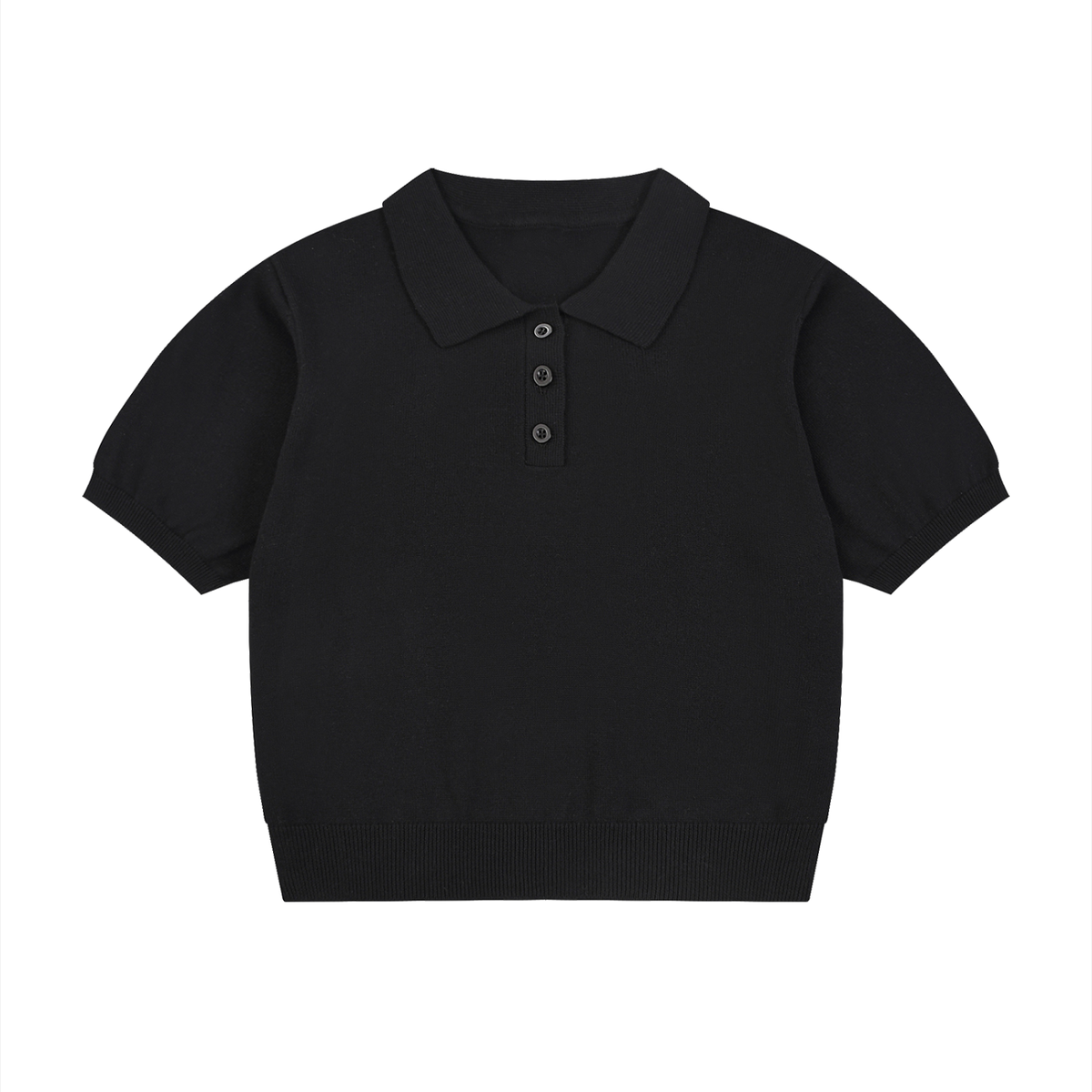Polo da donna in maglia di cotone