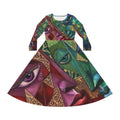 Robe de danse à manches longues pour femme | Collection « Plus jamais de sœurs volées ! » #mmiwg