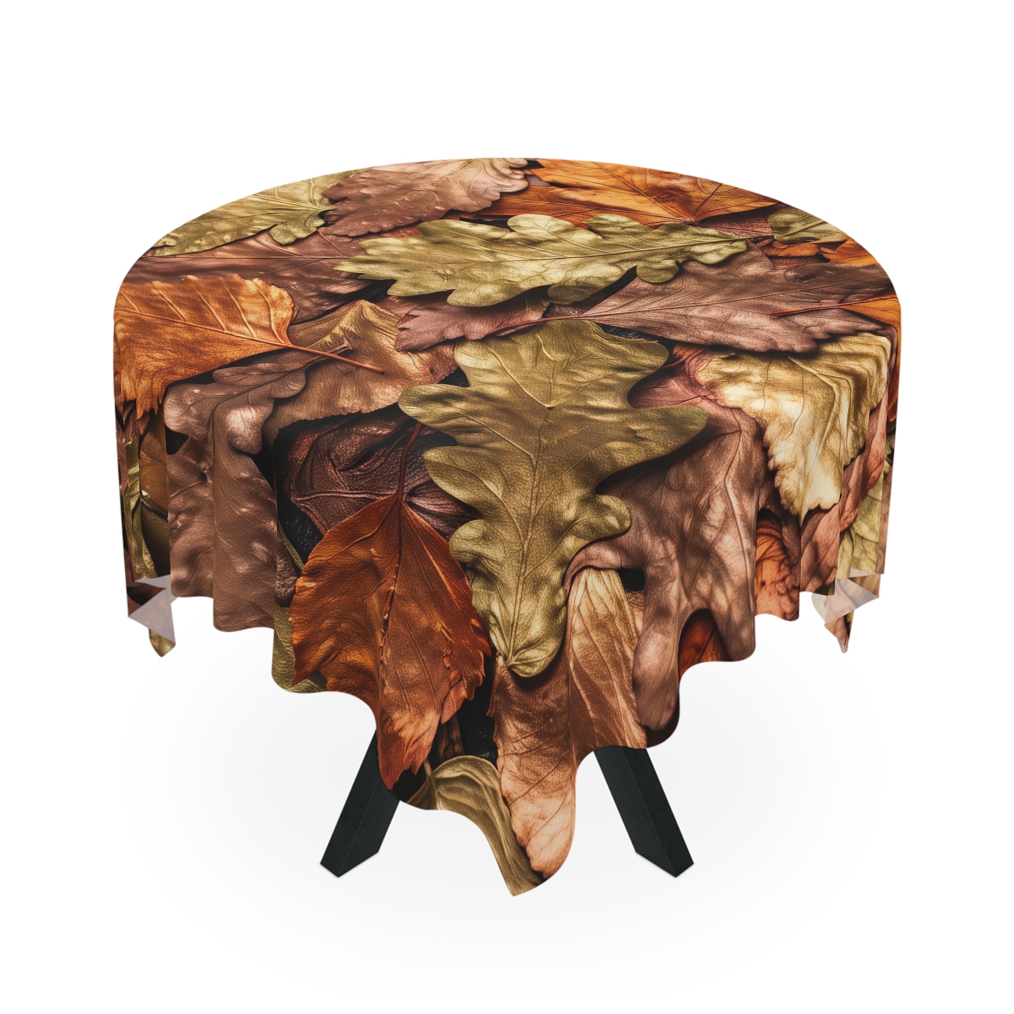 Autumn Leaves Fall Colors Tablecloth