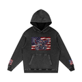 Snow Washed Loose Cotton Hoodie