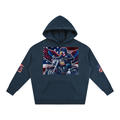 Sweat à capuche molletonné coupe oversize
