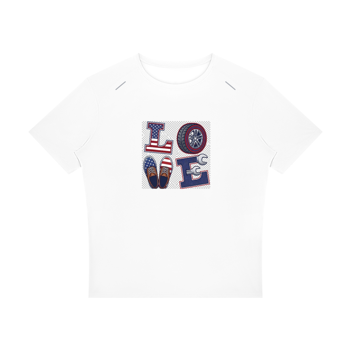 Men's Raglan Reflective T-Shirt
