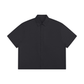 Camicia unisex boxy a maniche corte