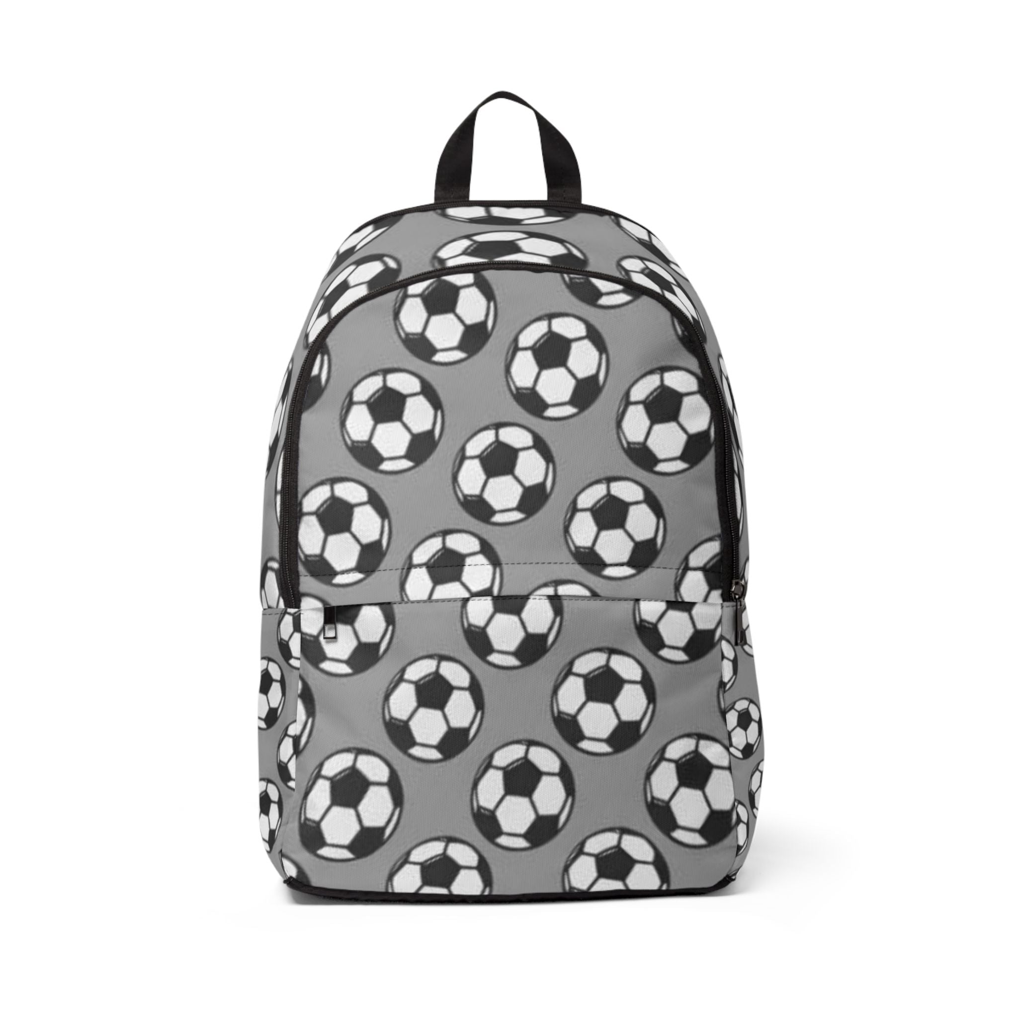Soccer Pattern Backpack – Kids & Teens Sports School Bag