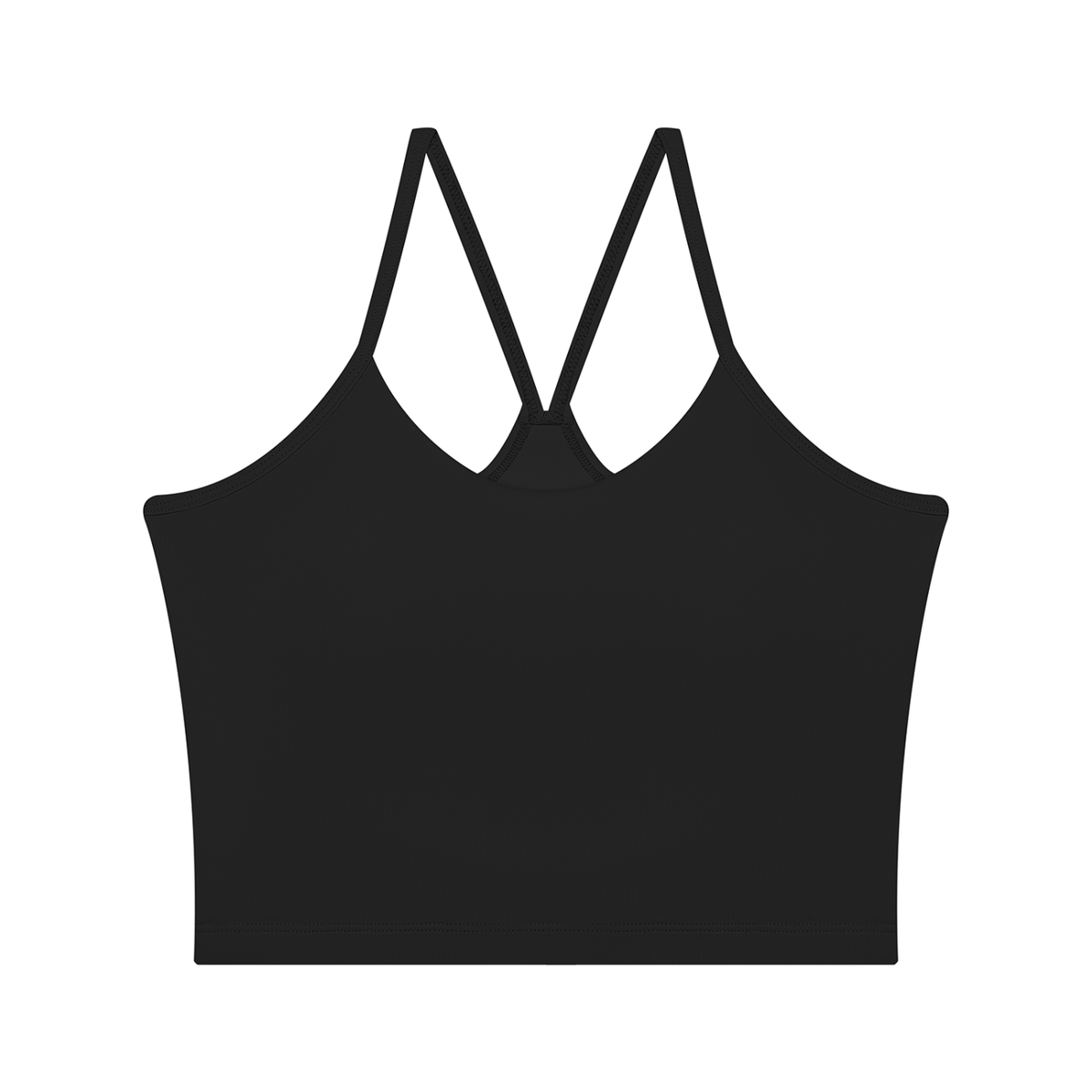 T-shirt da yoga a strati in 2 pezzi da donna