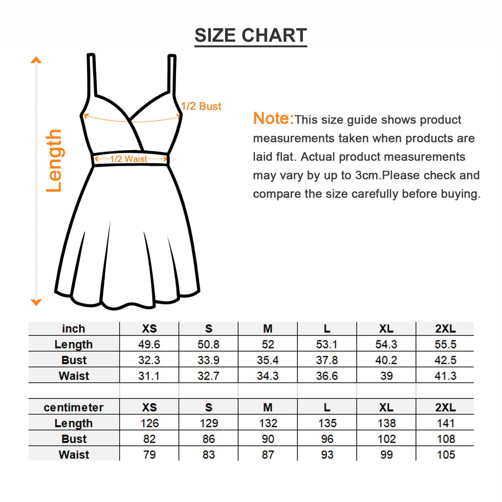 Vestito da donna con stampa integrale e spalline sottili