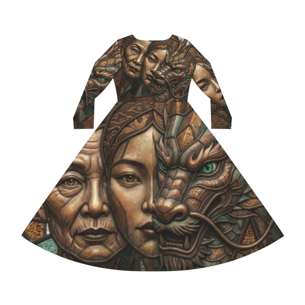 Women's Asian Mythical Dress | "No More Stolen Sisters" Series #mmiwg