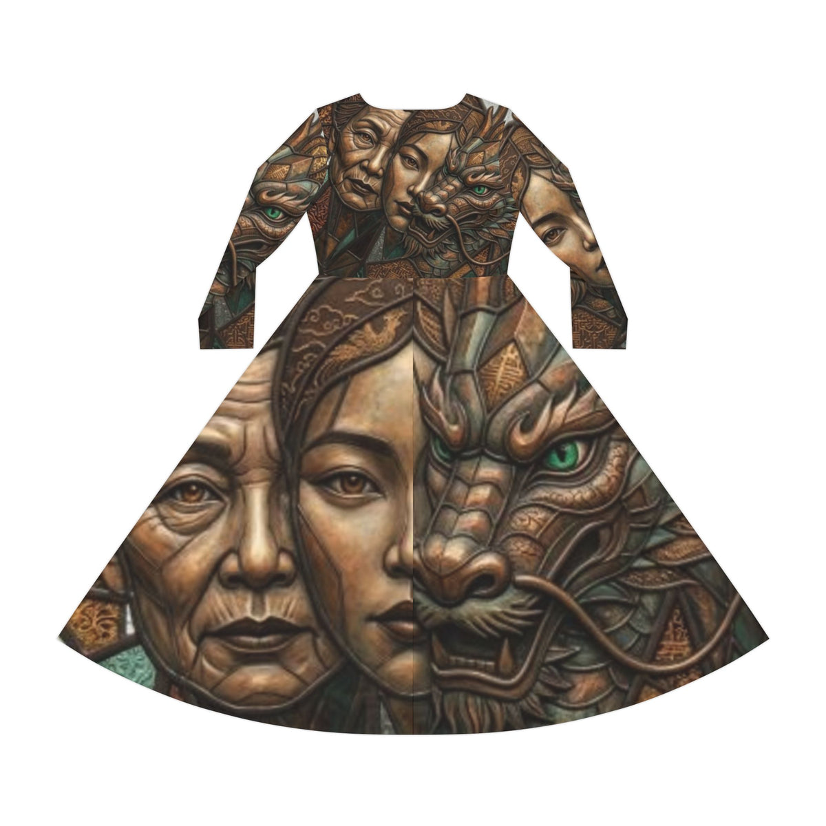 Women's Asian Mythical Dress | "No More Stolen Sisters" Series #mmiwg