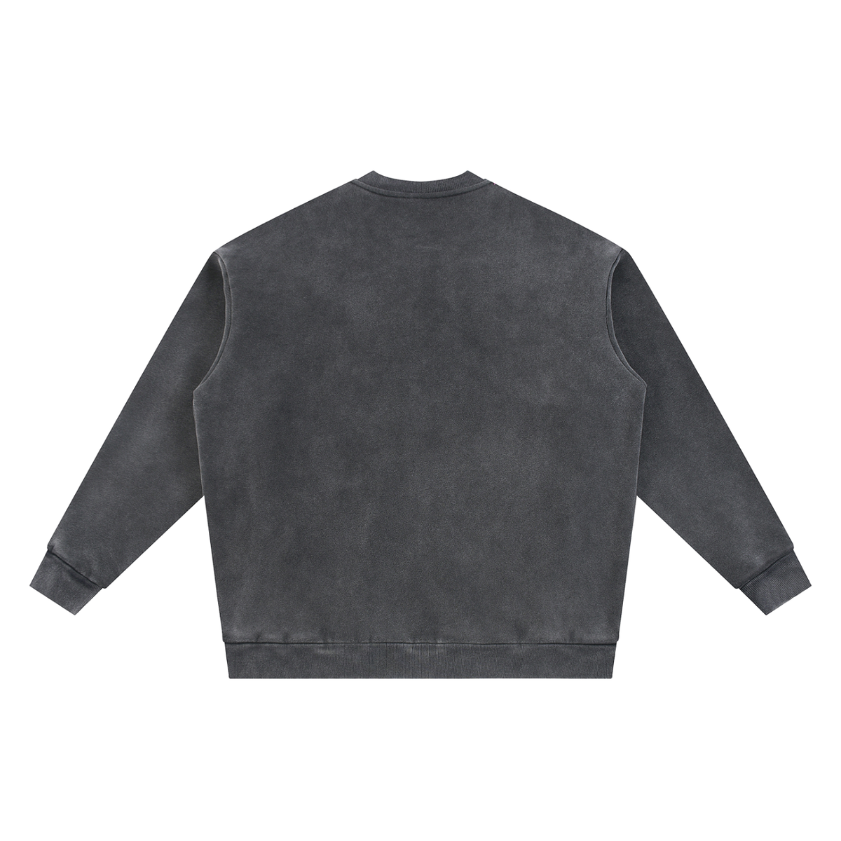 Vintage Washed Fleece Baseball Jacket