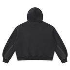 Felpa con cappuccio unisex boxy in pile vintage wash