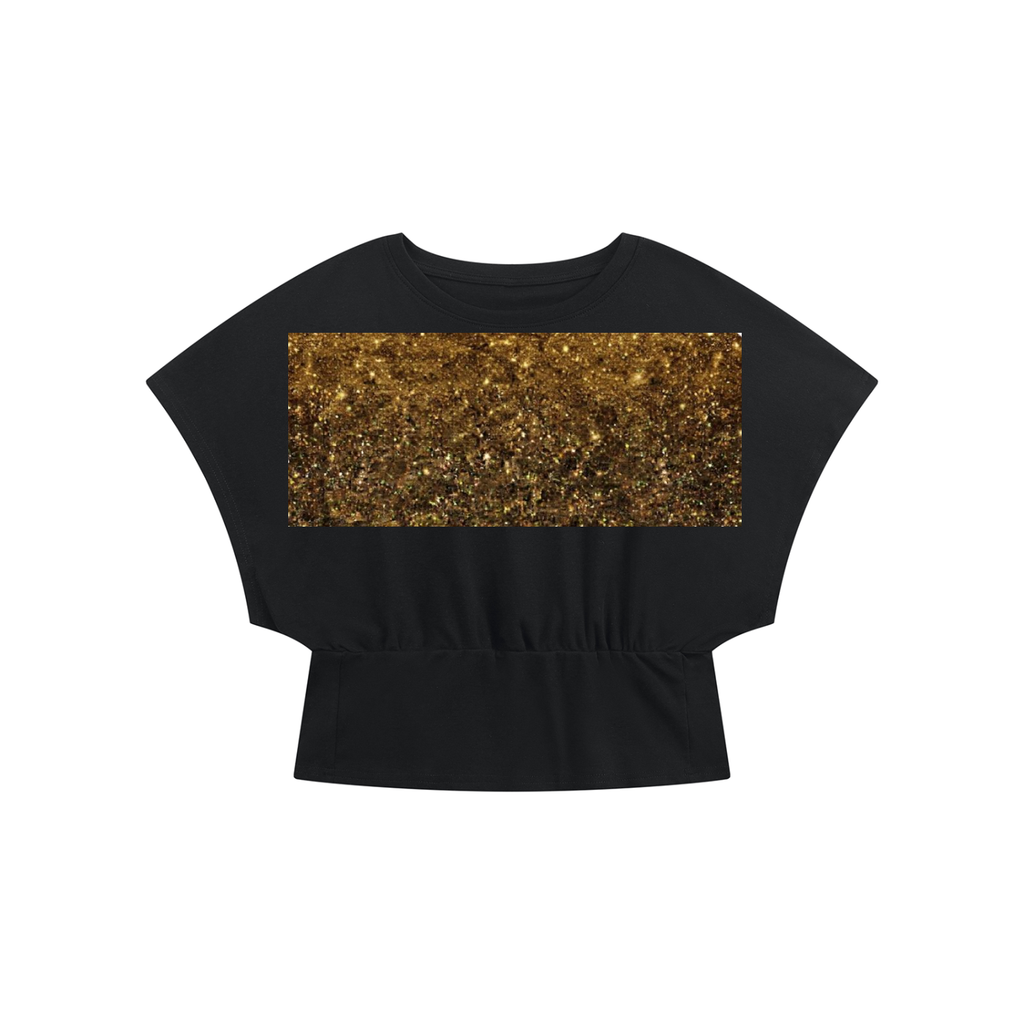 Camiseta dolman corta para mujer