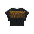 Camiseta dolman corta para mujer