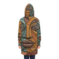 Geometric Mosaic Face Hoodie Dress | No More Stolen Sisters Series #mmiwg