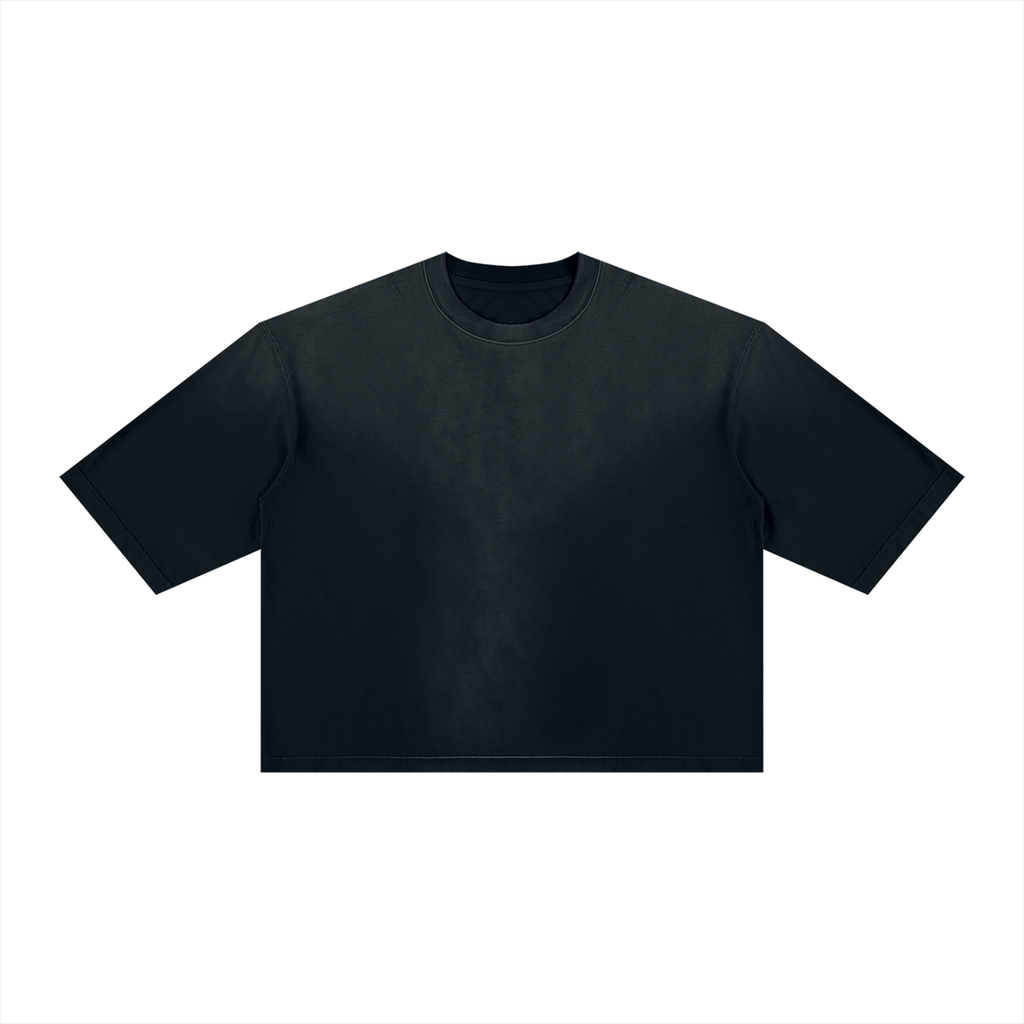 T-shirt unisex boxy vintage wash sunfade