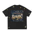 Camiseta con salpicaduras de pintura