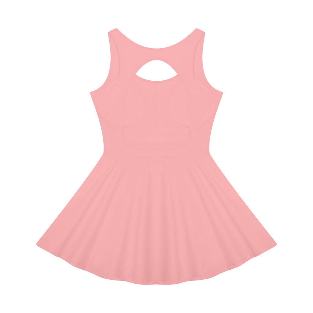 Robe de tennis dos ouvert pour femme
