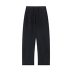 Pantaloni della tuta unisex dritti con lavaggio minerale