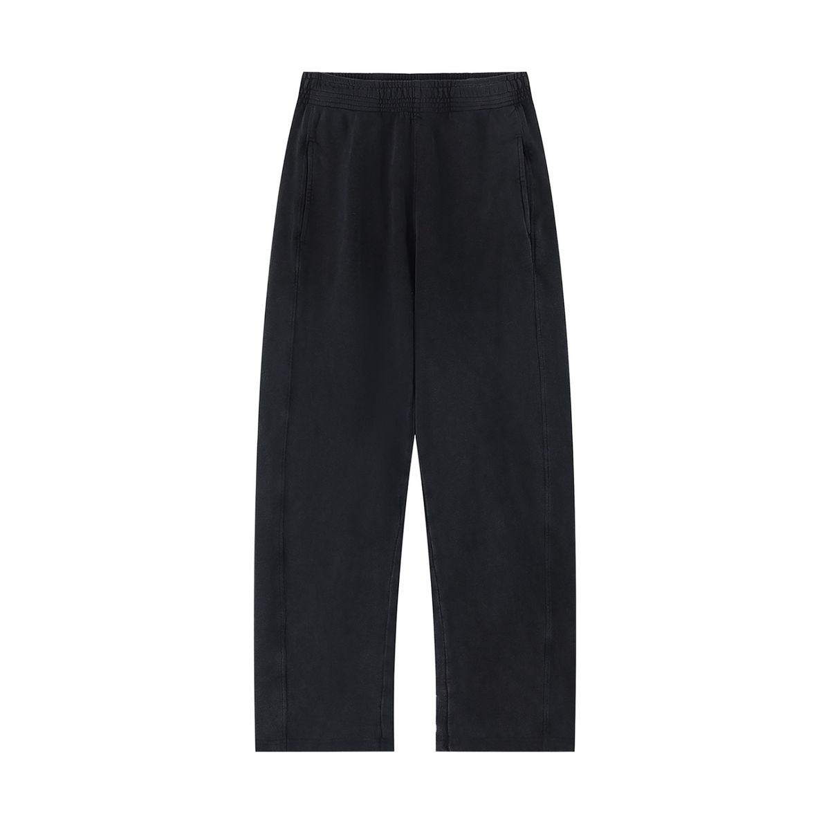 Pantaloni della tuta unisex dritti con lavaggio minerale
