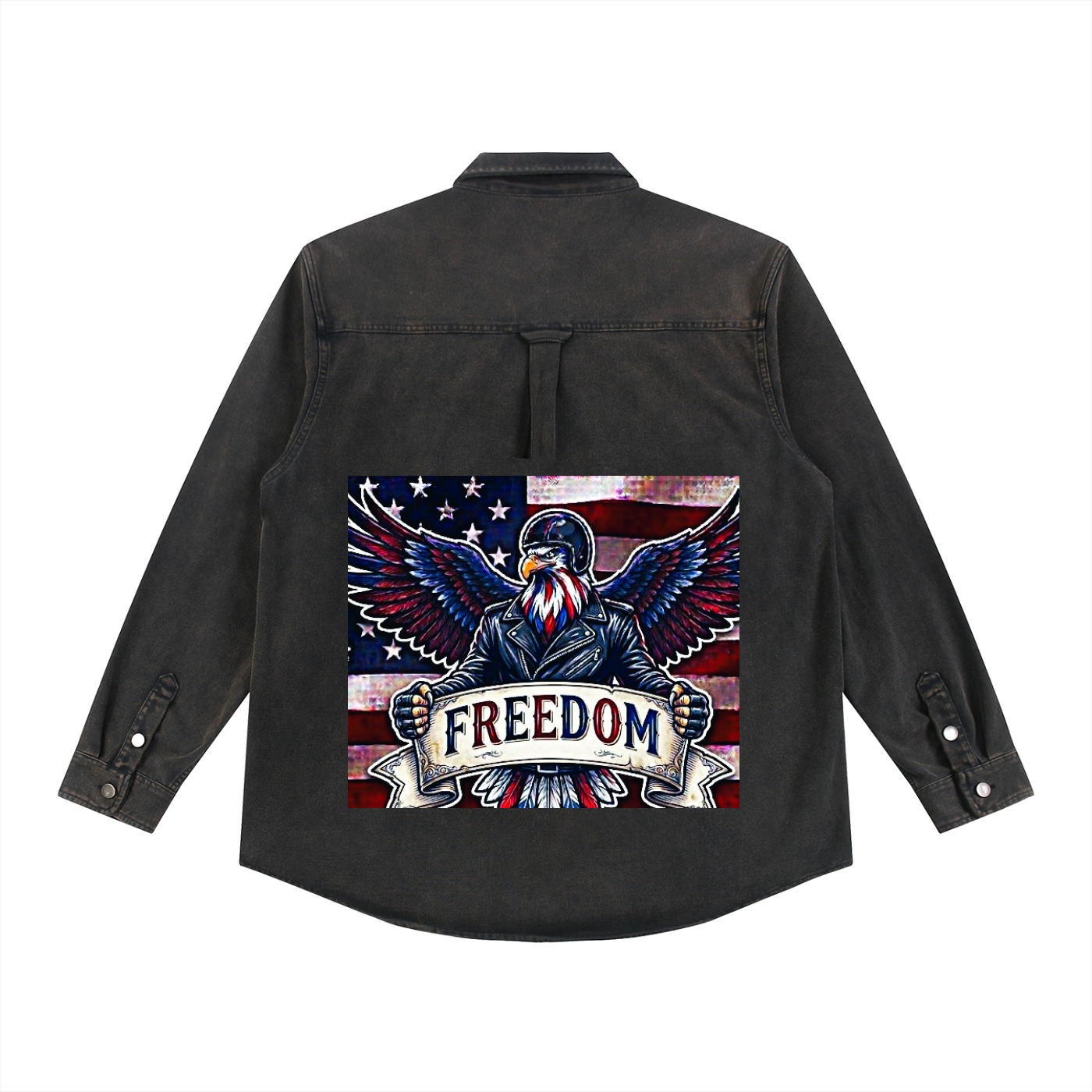 Denim Vintage Washed Heavyweight Jacket