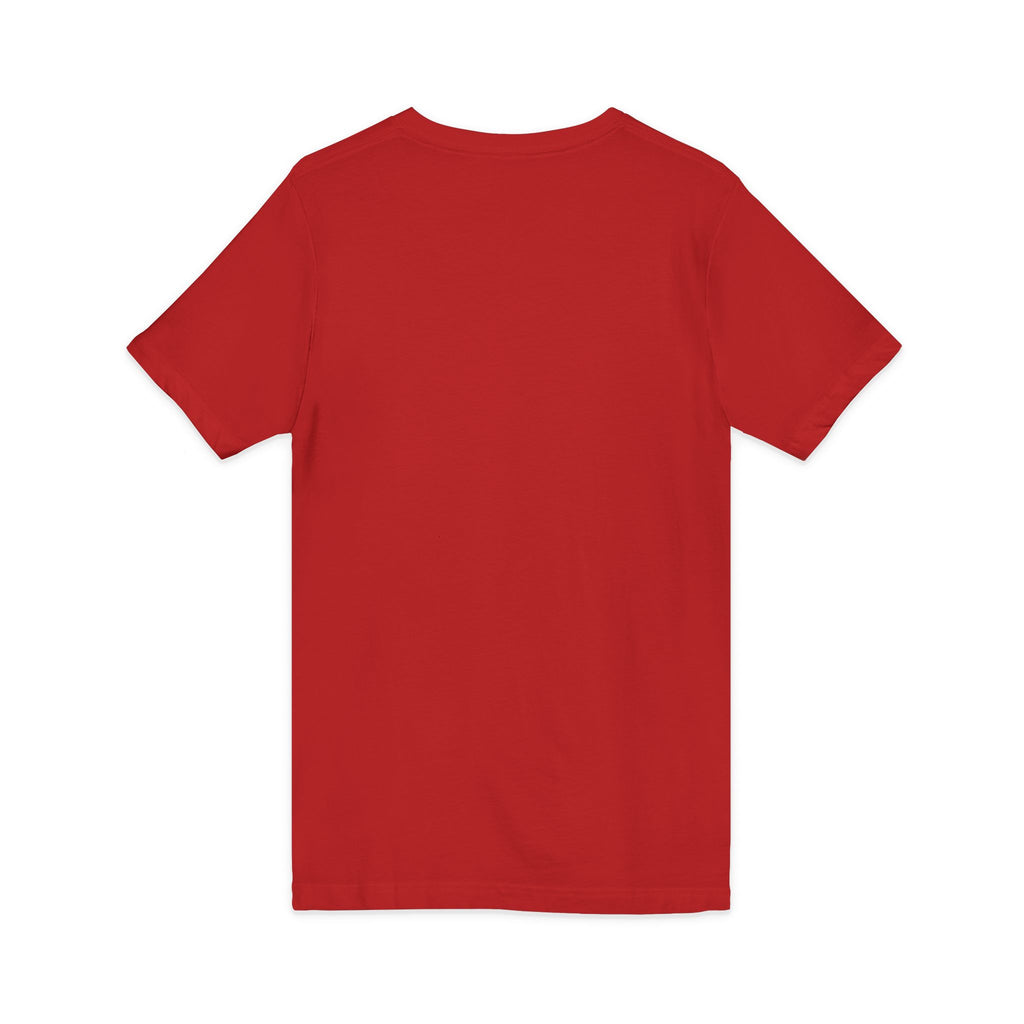 Alien Face V-Neck Tee — Realistic Extraterrestrial Graphic T-Shirt