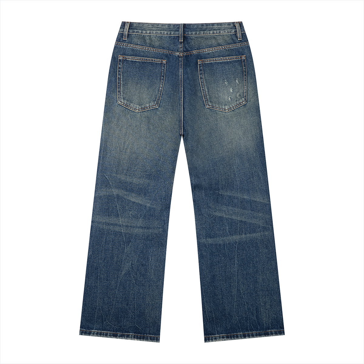 Men's Vintage Wash Denim Jeans