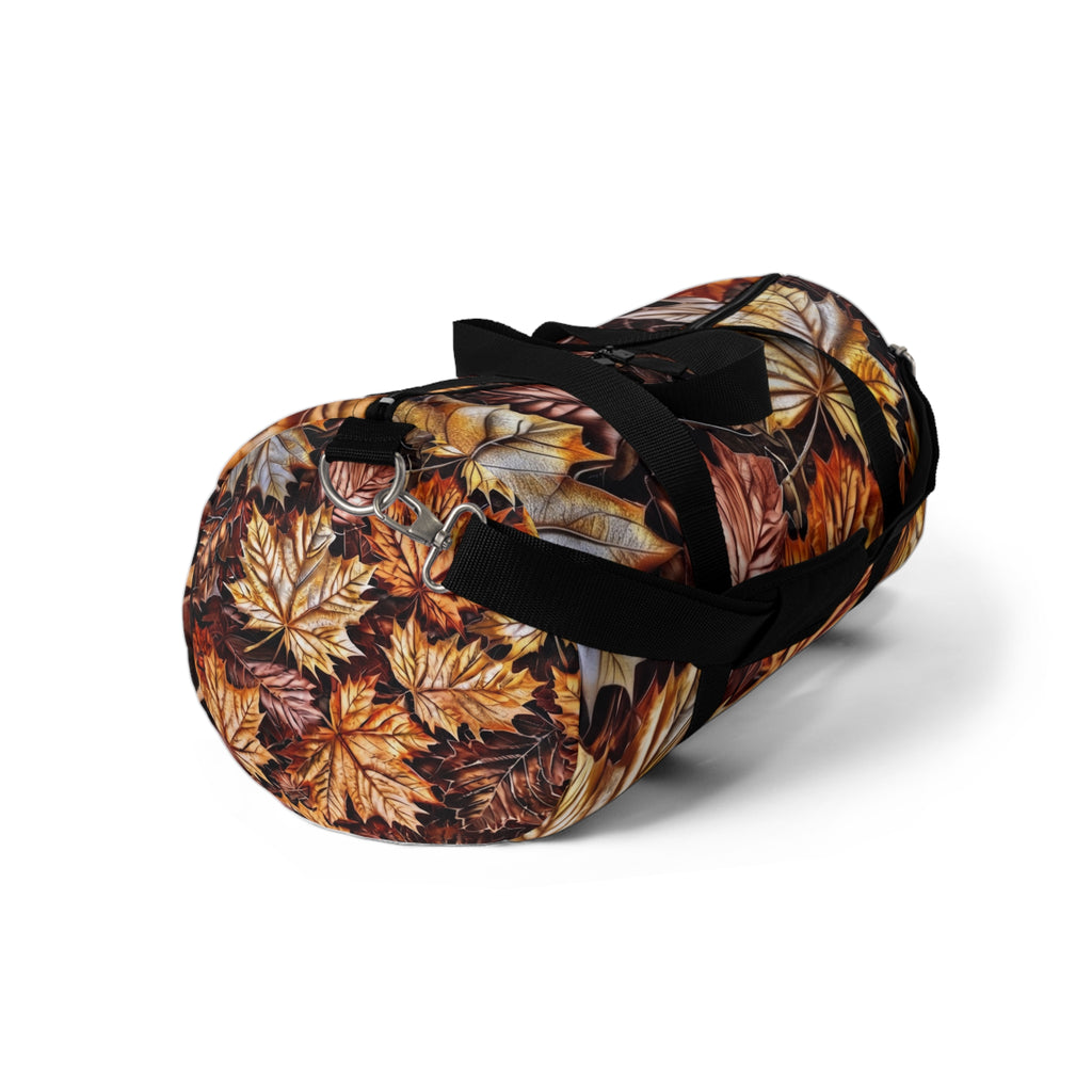 Autumn Leaves Duffel Bag — Fall Foliage Travel & Gym Bag