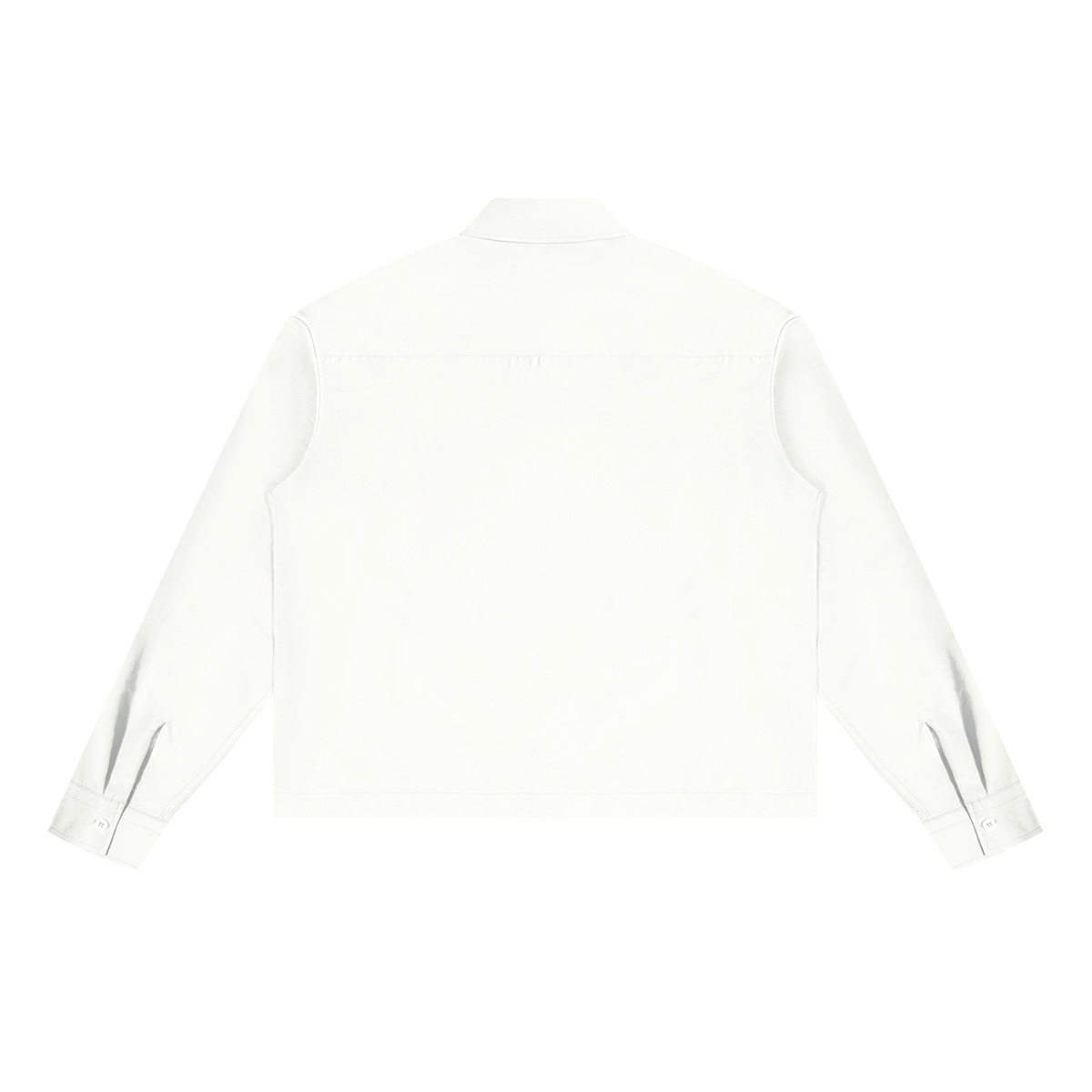 Camicia unisex boxy a maniche lunghe
