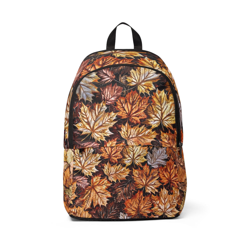 Sac à dos Feuilles d'automne — Sac à dos en toile Motif feuillage d'automne