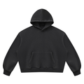 Felpa con cappuccio unisex boxy in pile vintage wash