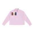 Unisex Boxy Plaid Long Sleeve Shirt