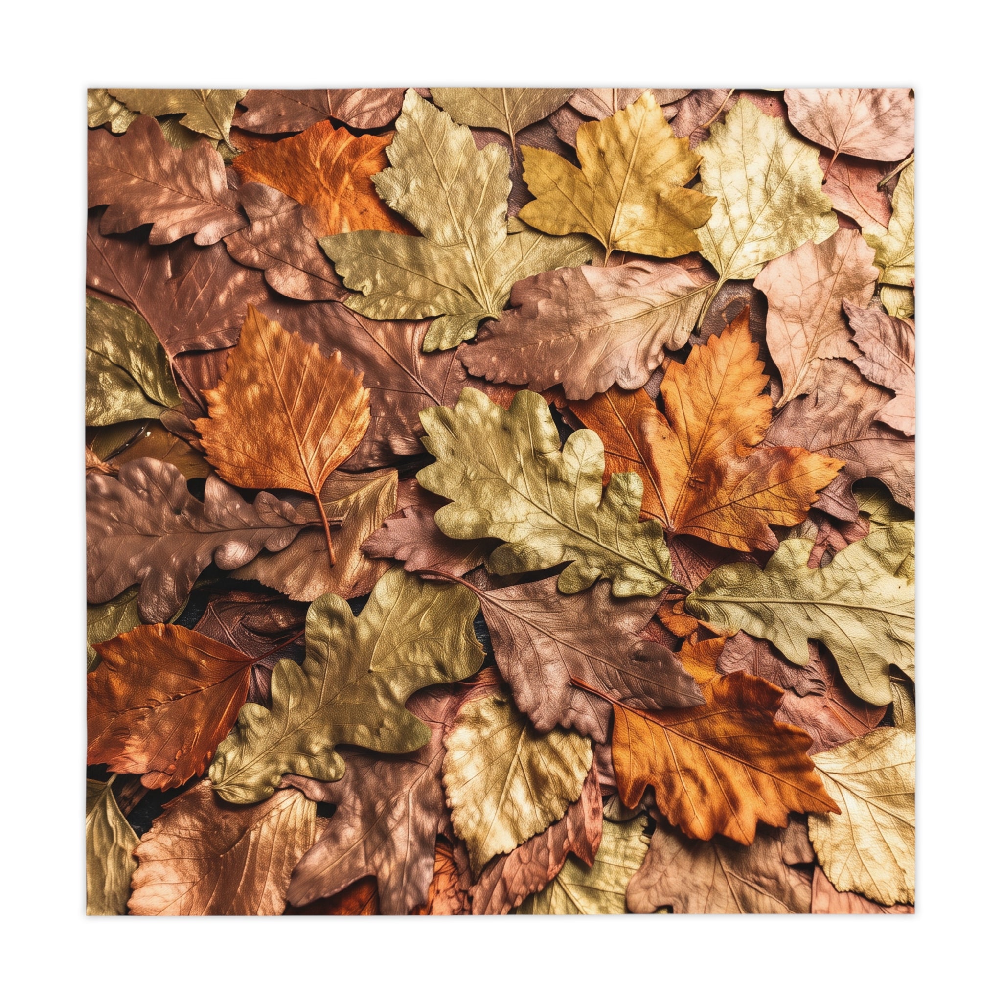 Autumn Leaves Fall Colors Tablecloth