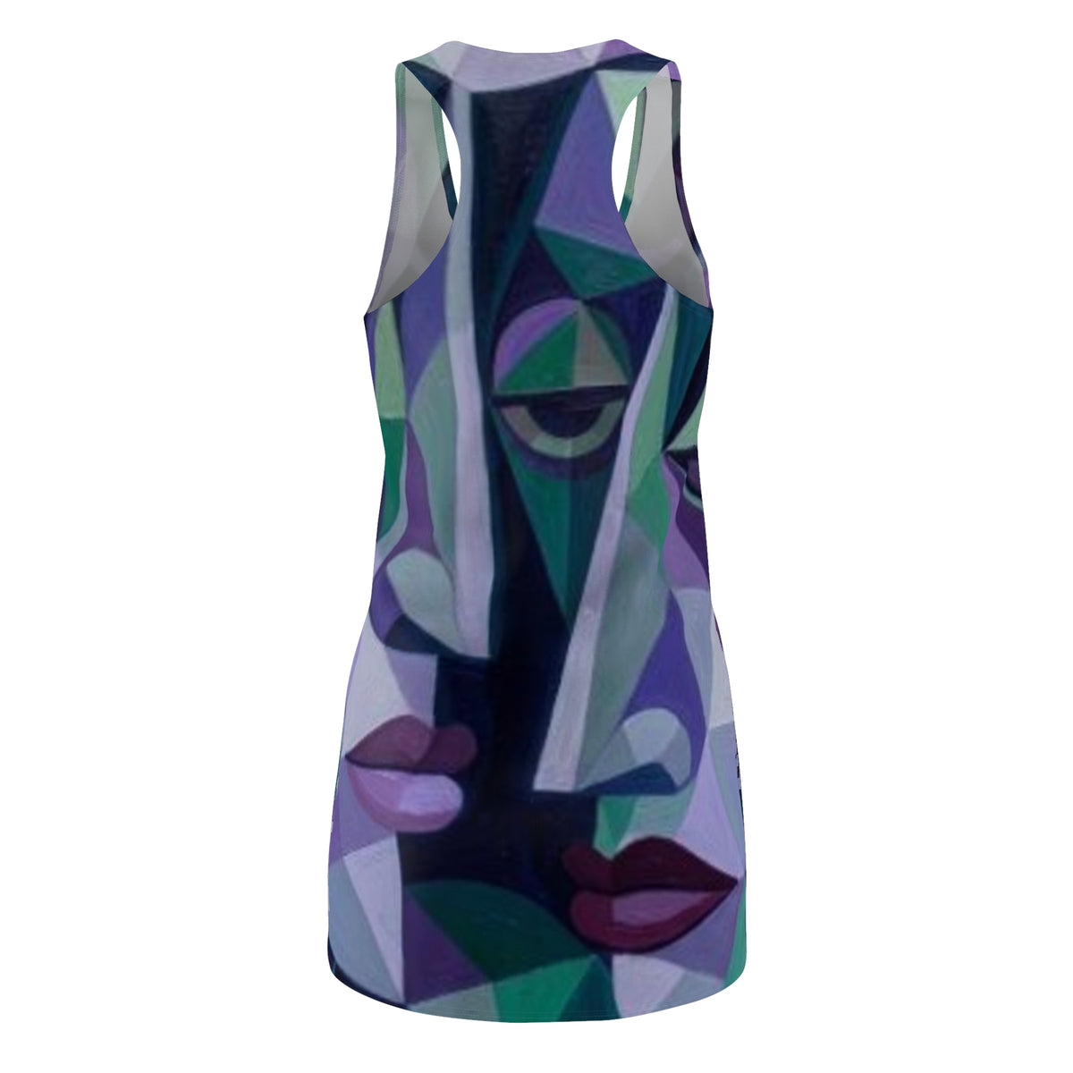 Geometric Abstract Racerback Dress | Print No More Stolen Sisters Series #mmiwg
