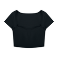 Women's Square Neck Crop T-Shirt