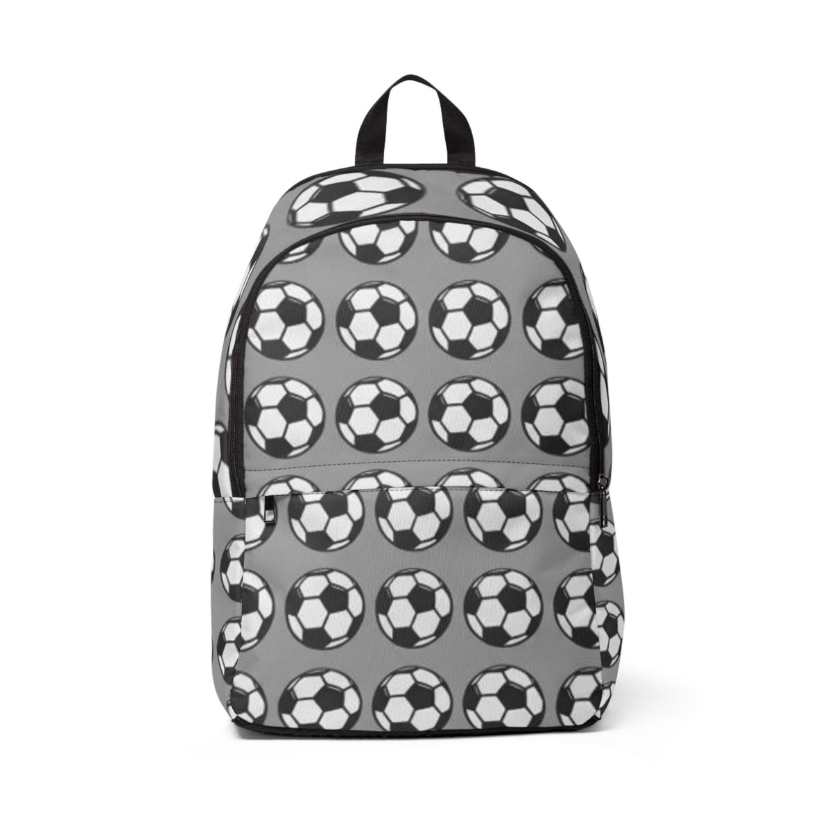 Soccer Ball Pattern Backpack — Kids & Teens Sports School Bag