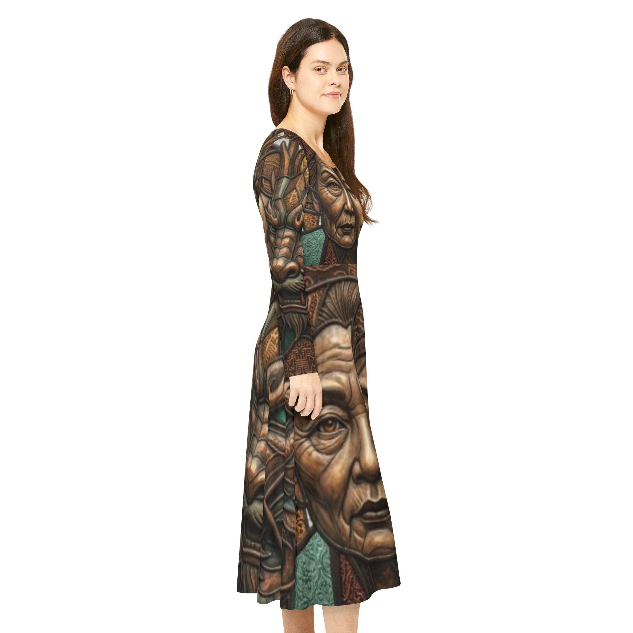 Women's Asian Mythical Dress | "No More Stolen Sisters" Series #mmiwg