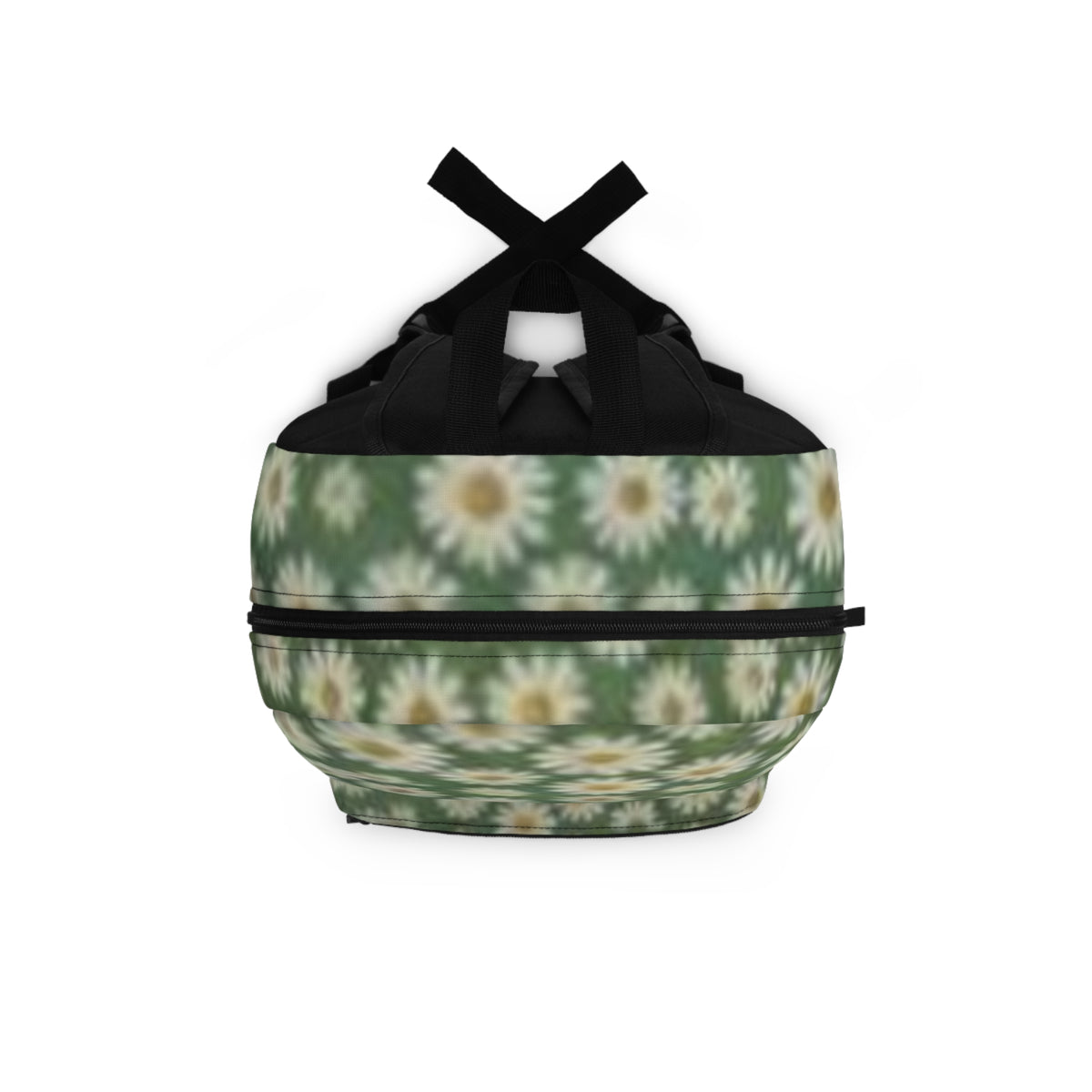 Daisy Field Backpack — Green Floral School & Travel Bag