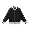 Giacca da allenamento con zip, maniche raglan e blocco di colore