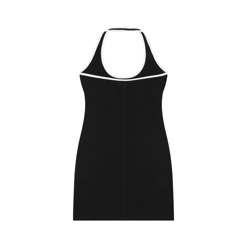 Women's Binding Tight Halter Dress