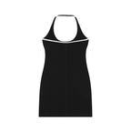Women's Binding Tight Halter Dress