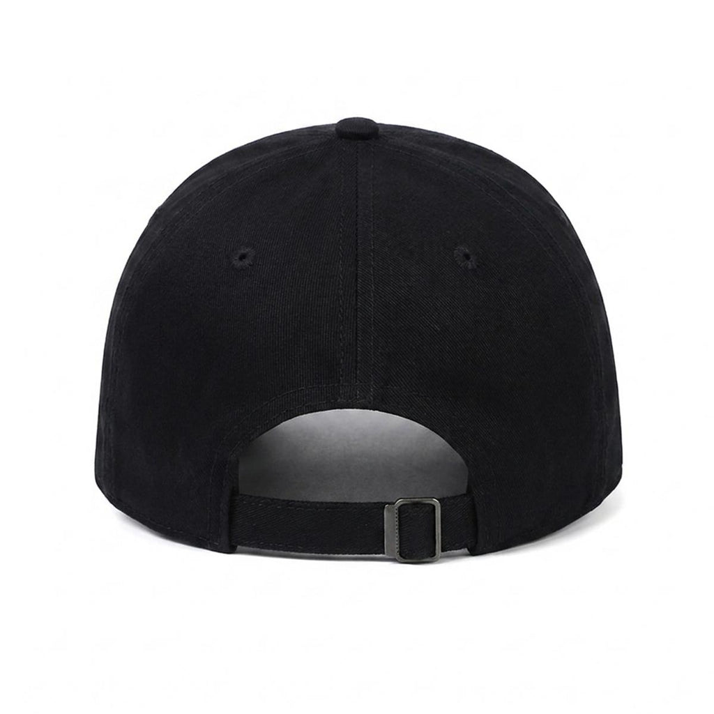 Gorra plana de corona blanda bordada