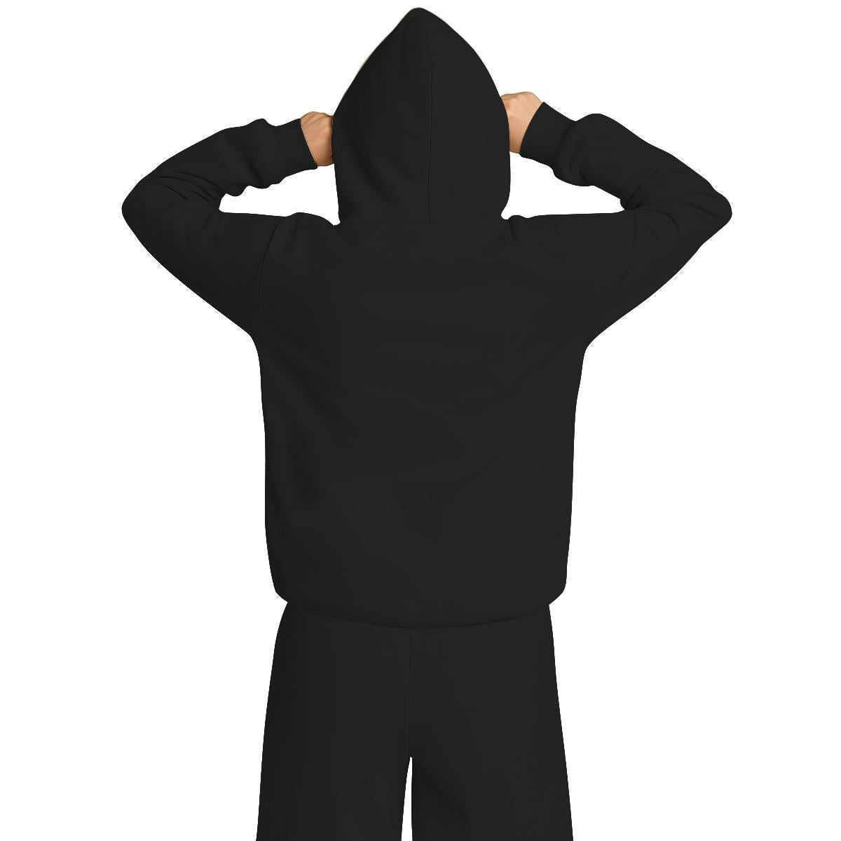 Women's Travel Nap Hoodie with Built-in Eye Mask|DTF