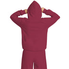 Women's Travel Nap Hoodie with Built-in Eye Mask|DTF