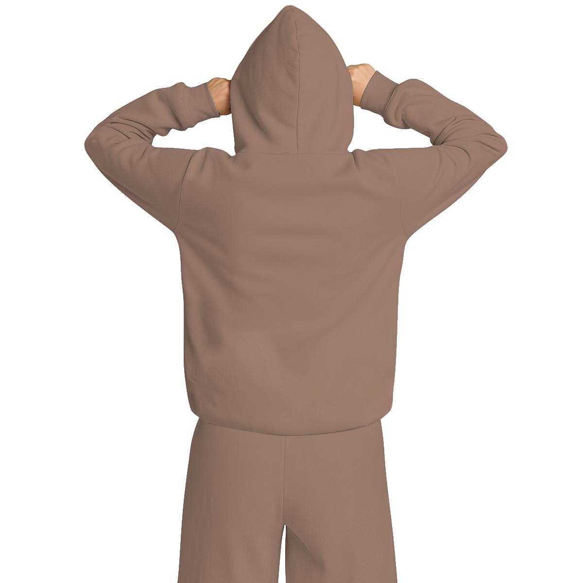 Women's Travel Nap Hoodie with Built-in Eye Mask|DTF