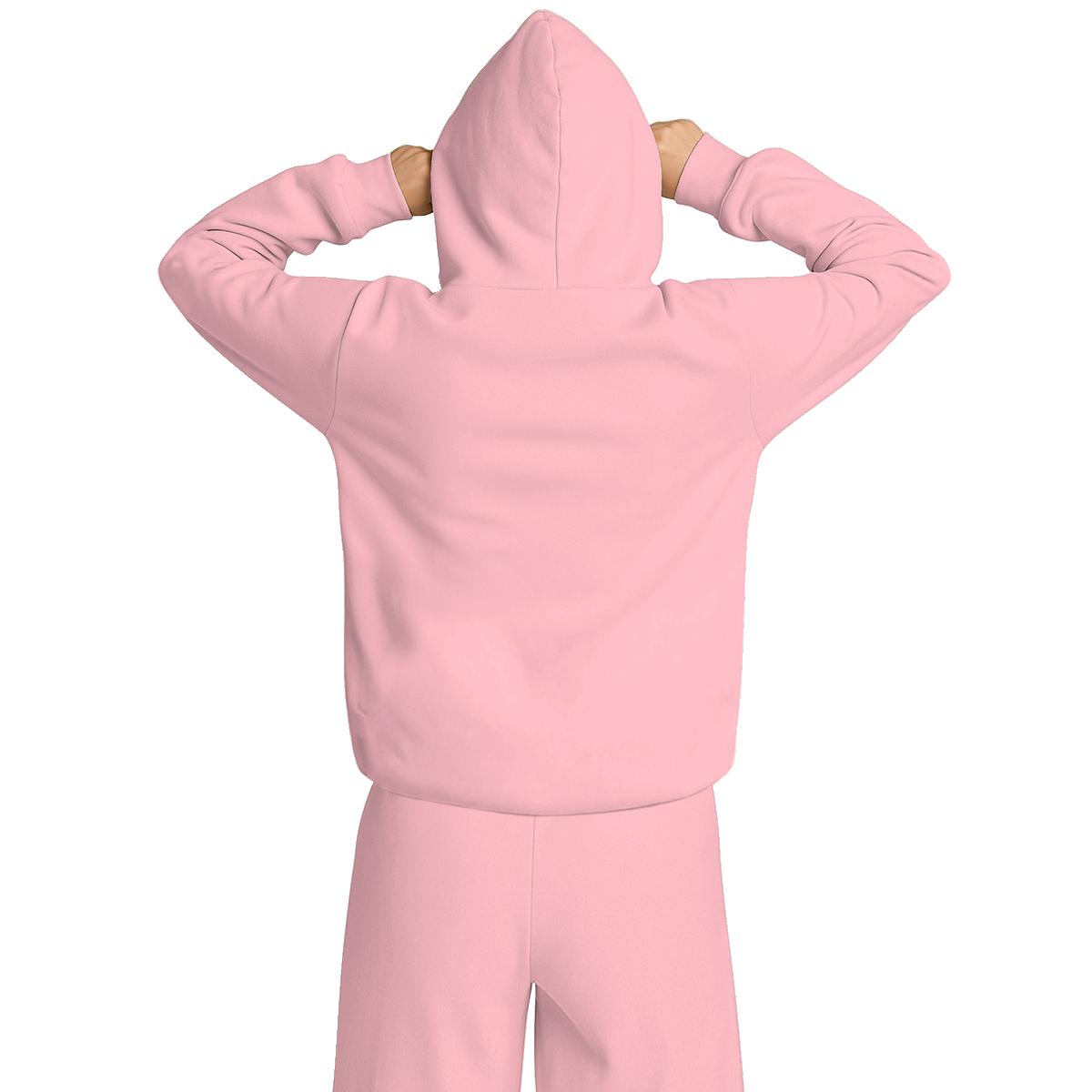 Women's Travel Nap Hoodie with Built-in Eye Mask|DTF