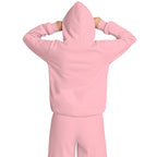 Women's Travel Nap Hoodie with Built-in Eye Mask|DTF