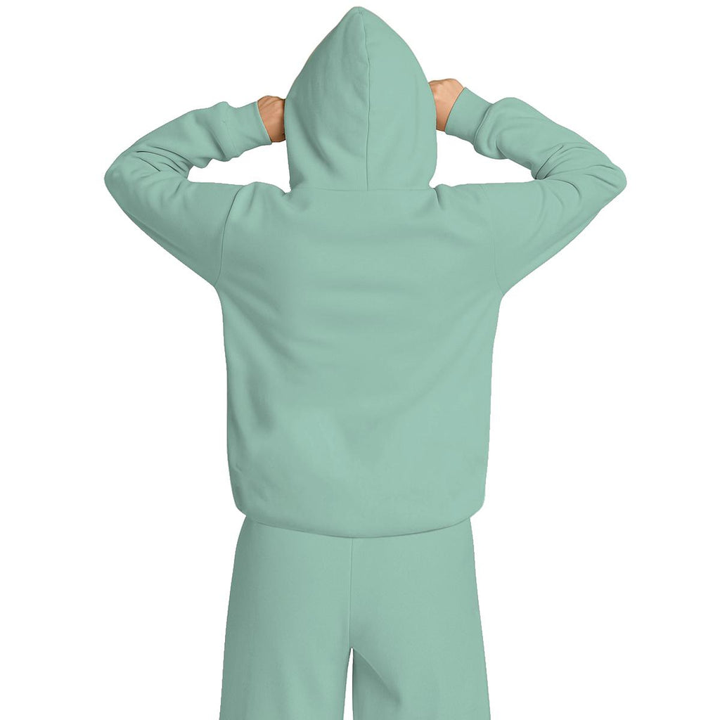 Women's Travel Nap Hoodie with Built-in Eye Mask|DTF