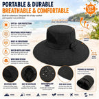 UPF 50+ Wide Brim Outdoor Sun Hat