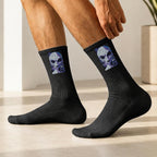 Embroidery Sports Cotton Crew Socks|Cotton