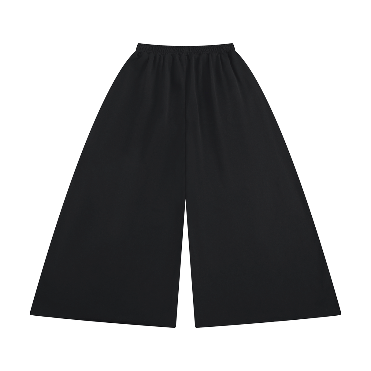 Pantaloni della tuta da donna a gamba larga con orlo grezzo